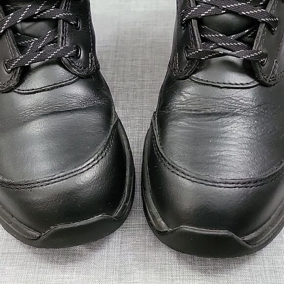 Worxs Red Wing Steel Toe Chukka Work Boots BLK Leather (2413-11) Men's sz 7.5 - Picture 3 of 11
